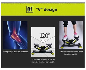 SKTITAN 2023 Upgraded Premium Mini Stepper Machine Home Gym Exercise